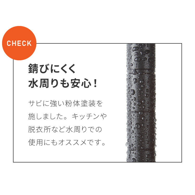 メッシュラック 4段 幅44cm オープンラック リビング 収納 シンプル ラック アジャスター付き リビング収納 ラック収納 物が落ちにくい メッシュ(代引不可)