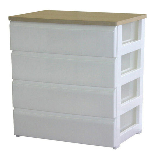 日本製 木天板 収納チェスト 4段 幅74cm 奥行40cm 高さ80.7cm リビングチェスト クローゼット収納 引き出し収納 衣類ケース 衣装ケース 押入れ収納 押し入れ収納(代引不可)