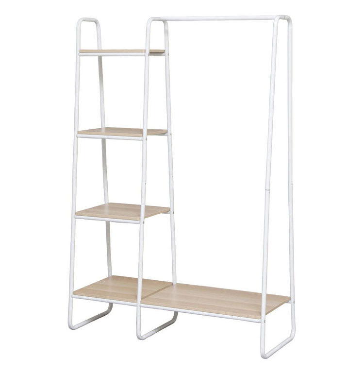 アイリスオーヤマ ハンガーラック スタイルハンガー2WAYタイプ プレミアム ボード1枚+ラック付き PI-B3 ホワイト スリム コートハンガー 洋服掛け スリム 省スペース おしゃれ IRIS OHYAMA(代引不可)