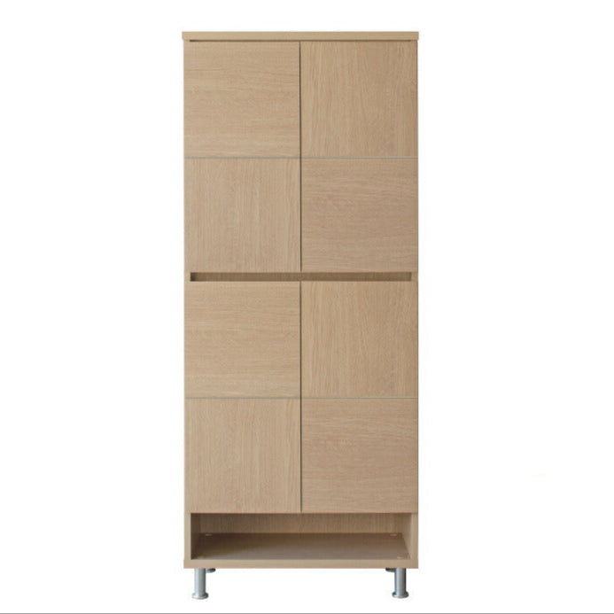 シューズボックス 下駄箱 靴箱 完成品 幅72.5×奥行37.5×高さ177cm MOISS加工 木製 脚付き エントランス 玄関 収納 棚 靴 シューズ ハイタイプ 可動 高さ調節 消臭 おしゃれ 北欧 大容量 日本製 国産(代引不可)