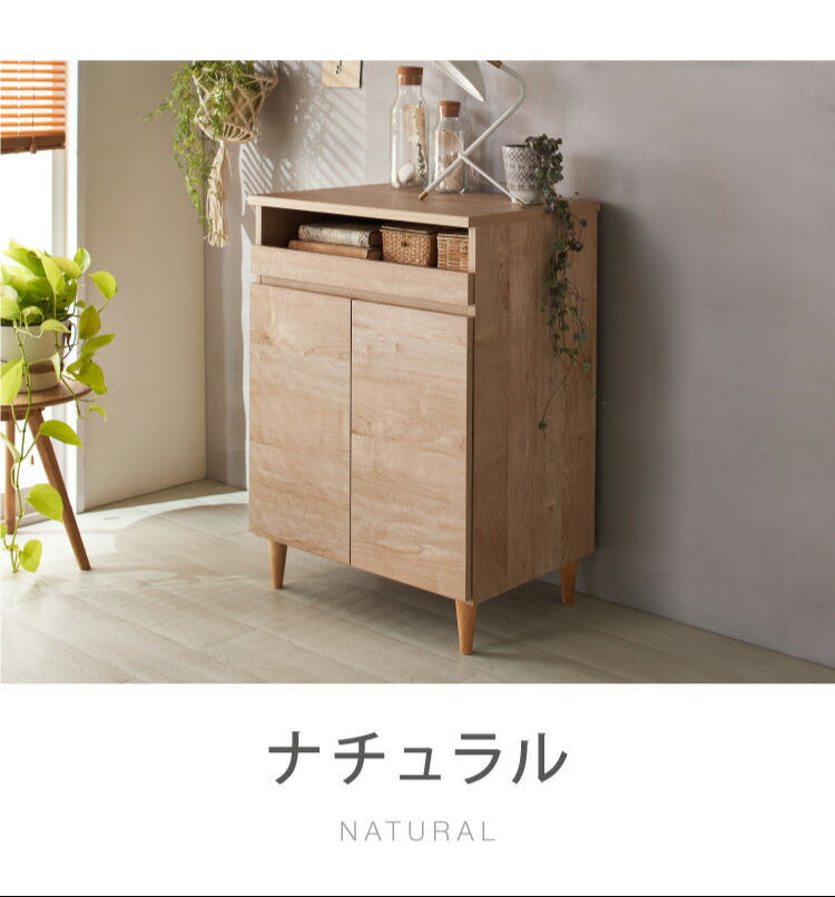 【日本製 完成品】 北欧風 キャビネット PC ラック 木製 幅60cm 収納 リビング収納 パソコンデスク 机 プリンター収納 おしゃれ 北欧 モダン PCデスク パソコン台 ルーター収納 収納家具 収納棚 収納ラック(代引不可)