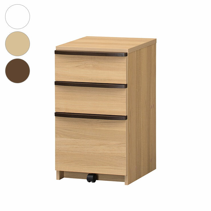 デスクワゴン セパルテック キャスター付き アンダーチェスト 高さ70cm