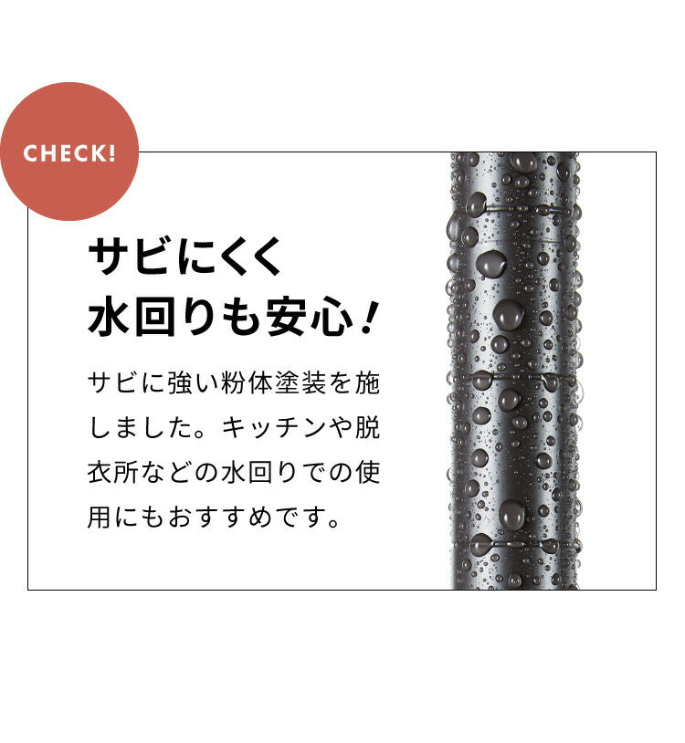 カラースチールラック 3段 耐荷重80kg 幅60cm 奥行35cm オープンラック ラック スチールラック アジャスター付き おしゃれ シンプル キッチン収納 リビング収納 シェルフ 三段 (代引不可)