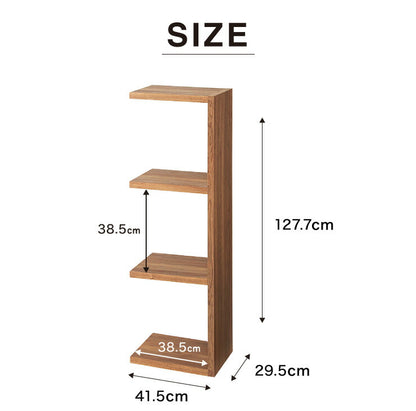 レクタックス 組み合わせオープンラック 拡張3段 ラック 収納ラック シェルフ ナチュラル シンプル 収納 本棚 テレビボード TV台 AVボード 組みあわせ カスタム収納 収納棚(代引不可)