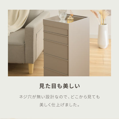 日本製 ワゴン キャスター付き おしゃれ 5段トレイ キッチンワゴン 回転 回転式 キッチン収納 ラック サイドワゴン キッチン コスメ ワゴン ドレッサー ネイル 韓国 インテリア 完成品(代引不可)