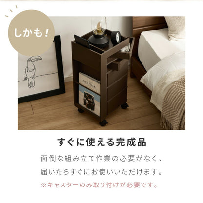 日本製 ワゴン キャスター付き おしゃれ 5段トレイ キッチンワゴン 回転 回転式 キッチン収納 ラック サイドワゴン キッチン コスメ ワゴン ドレッサー ネイル 韓国 インテリア 完成品(代引不可)