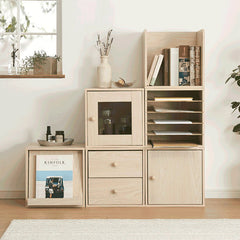 組み合わせ自由自在! 多機能 キューブボックス 扉付き ホワイト 北欧 カラーボックス ディスプレイラック シェルフ 本棚 ランドセルラック おしゃれ 収納 ラック CUBEBOX