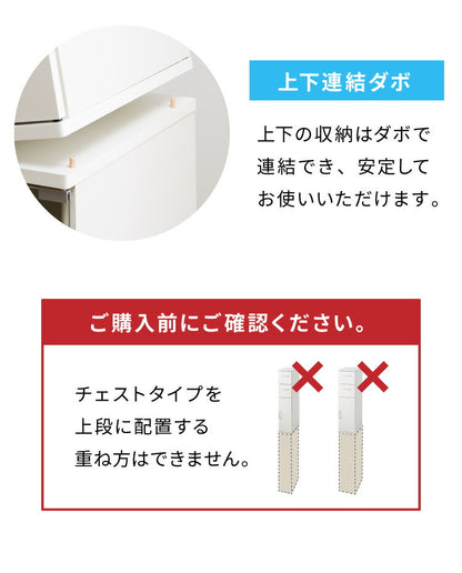 スタッキング すきま収納 20cm ストッカー 隙間収納 キッチン収納 キッチンラック 幅20 食器棚 スタッキングできる ランドリーラック 白 (代引不可)