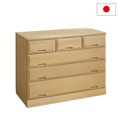 北欧風 総桐 クローゼットチェスト 幅100cm 4段 キャスター付き とのこ仕上げ【日本製 大川家具 完成品】 引き出し収納 オシャレ 北欧 衣類収納 服 押入れ収納(代引不可)