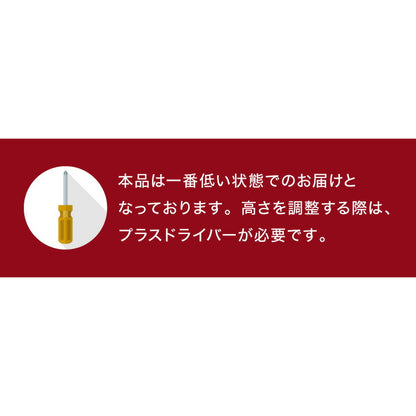 昇降式 テレビワゴン 幅60cm 55cm~67cmの昇降2段スライドレール キャスター付き 完成品
