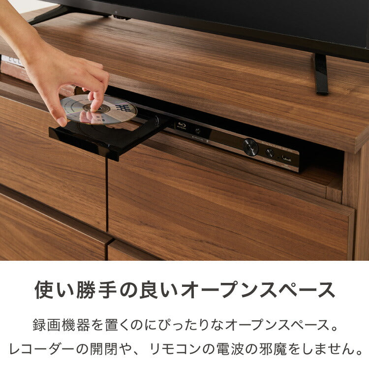 昇降式 テレビワゴン 幅80cm 55cm~67cmの昇降2段スライドレール キャスター付き 完成品