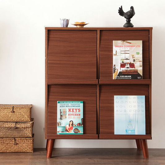 アルトシリーズ ディスプレイラック 4マス 北欧 インテリア モダン おしゃれ(代引不可)