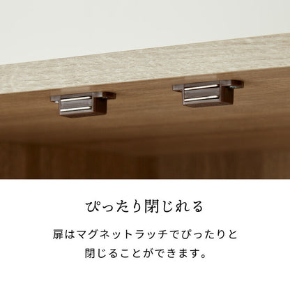 クローゼット ワードローブ ルーバー 幅60 奥行53 収納 ハンガー 棚 2段 衣服 アウター 収納 箪笥 タンス おしゃれ 北欧 大容量 オーク ホワイト 木製 木目 リビング 収納棚