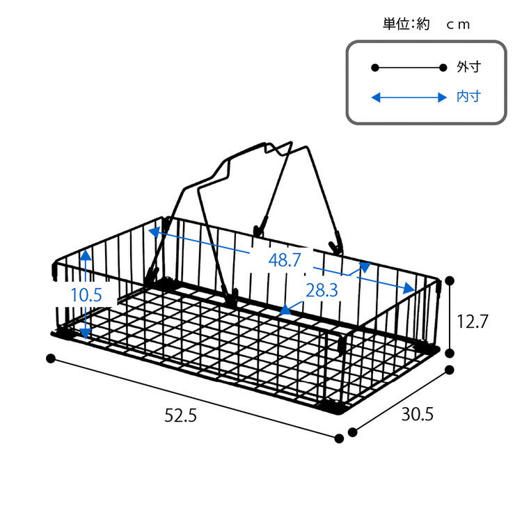 隙間収納 バスケット付き 6段 持ち運べるかご付き キャスター付き 押し入れ収納 クローゼット収納 おもちゃ収納 洗濯かご キッチンワゴン キッチン収納 プリンター台(代引不可)