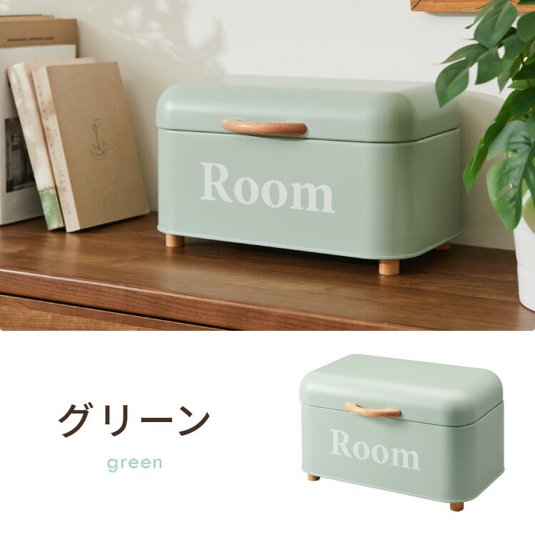 ストレージケース Room 北欧風 小物入れ ふた付き ストレージボックス 収納ボックス レトロ調 くすみカラー かわいい おしゃれ 収納ケース 収納箱