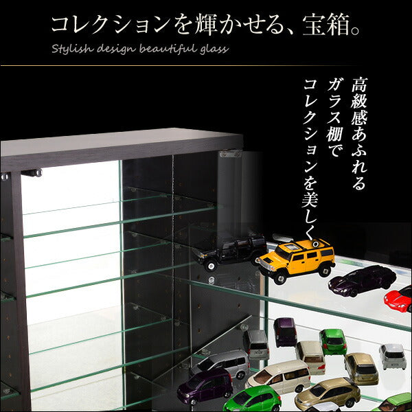 【コレクションラック Luke ルーク ハイタイプ用 専用 深型 浅型 共通ミラー 2枚セット】コレクションケース フィギュア 専用 ミラー 鏡 (代引不可)