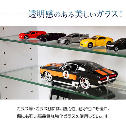 コレクションラック ルーク Luke 浅型 ロータイプ 幅90cm 高さ90cm 大容量 収納 木目 おしゃれ フィギュア プラモデル アクスタ おもちゃ 模型 棚 ディスプレイラック フィギュアケース  (代引不可)