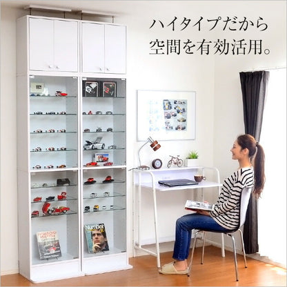 コレクションラック Luke ルーク 深型 ハイタイプ セット 幅48.5 奥行き29 ケース ラック おしゃれ 収納 フィギュア プラモデル アクスタ おもちゃ 模型 大容量 ディスプレイ 模型 棚 ディスプレイラック フィギュアケース (代引不可)