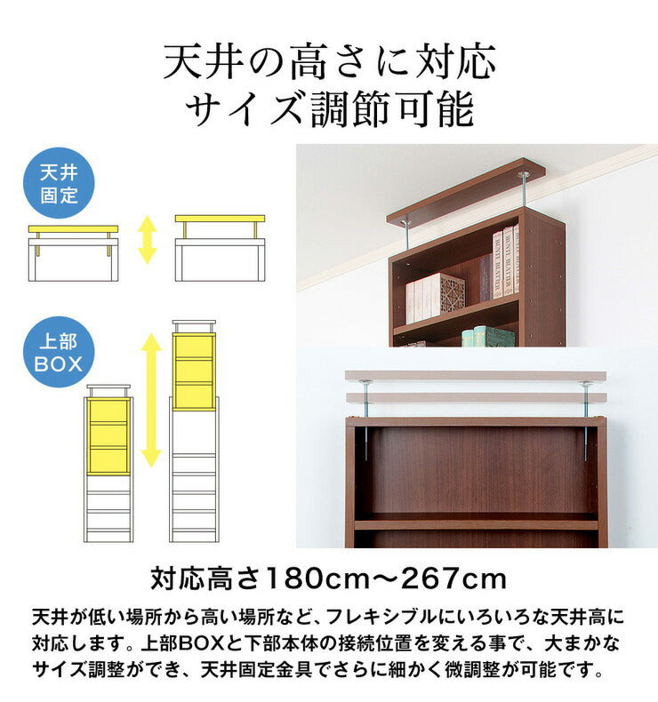 日本製 天井 ツッパリ ラック 幅30cm 奥行17cm 国産 収納 つっぱり つっぱり収納 収納ラック つっぱりラック(代引不可)