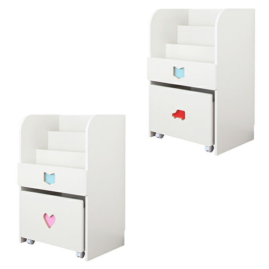 完成品 日本製 キッズ用 収納ワゴントイボックス 絵本置き 絵本棚 本棚 ブックラック 国産 おもちゃ箱 収納 マガジンラック おもちゃ入れ(代引不可)