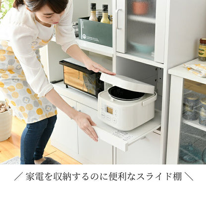 すきま収納 キッチン隙間収納 幅30 高さ120 扉付 ミニ 食器棚 キッチン家電収納 家電ラック 家電収納棚 コンパクト 収納 スリム キッチンラック FKC-0645(代引不可)