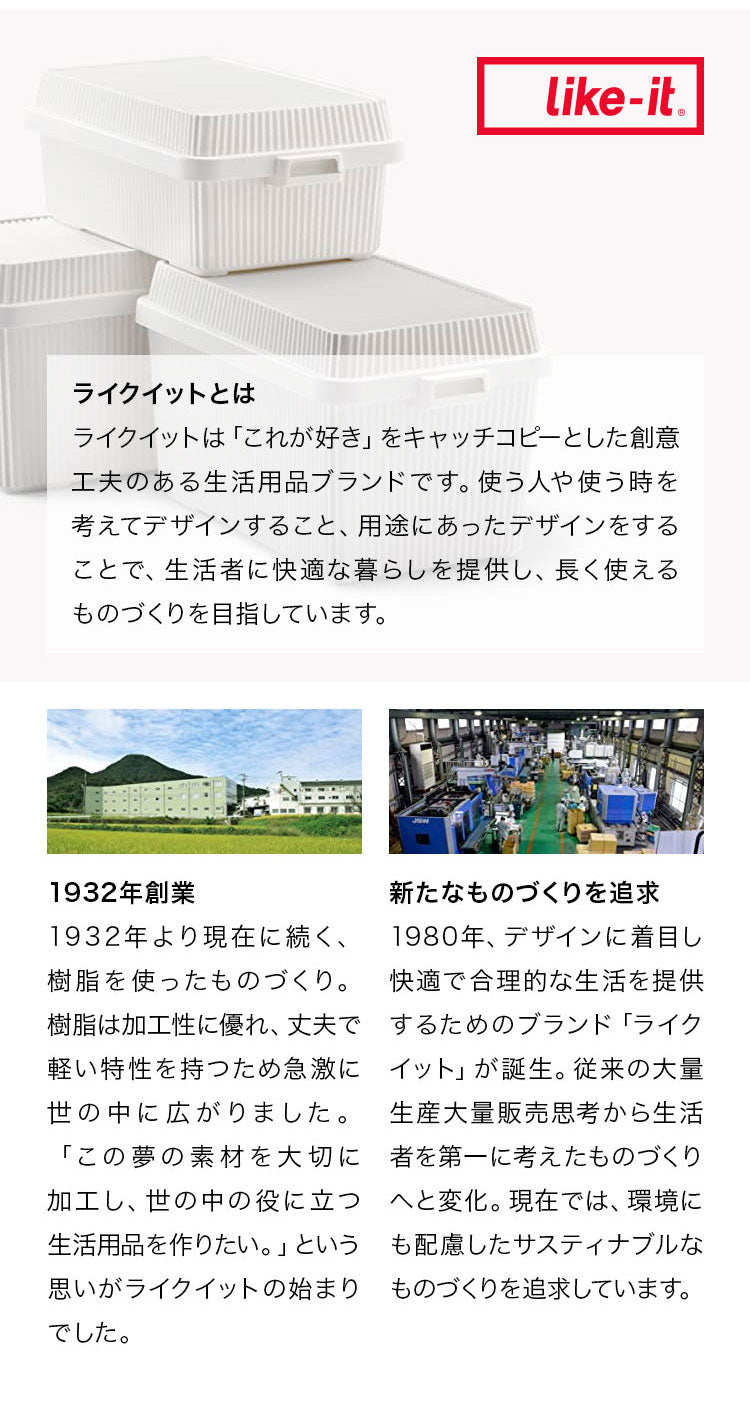 ライクイット ( like-it ) キッチン収納 スリムストレージ ミディ ストッカー ホワイト 3段 キャスター付 日本製 MS-30 約幅25.5cm デットスペース収納 すき間を活用(代引不可)