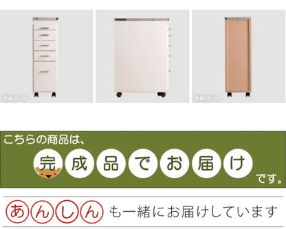 日本製 完成品 ステンレスキッチンワゴン 幅25cm 引出タイプ キッチン収納 隙間収納 国産 キャスター付き スライドテーブル付き 隙間収納 すき間収納 キッチン 収納 キッチン収納 マルチワゴン(代引不可)