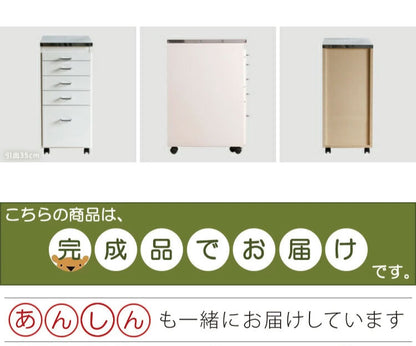 日本製 完成品 ステンレスキッチンワゴン 幅35cm 引出タイプ キッチン収納 隙間収納 国産 キャスター付き スライドテーブル付き 隙間収納 すき間収納 キッチン 収納 キッチン収納 マルチワゴン(代引不可)