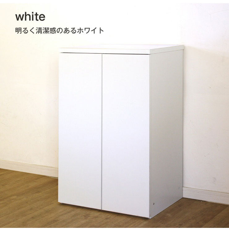 日本製 キャビネット 扉タイプ 幅60 ラック 収納 国産 リビング 収納 机 ルーター収納 プリンター収納 木製 おしゃれ かわいい 木目調 北欧(代引不可)