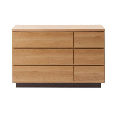 大川家具 日本製 完成品 float チェスト 幅120 ロータイプ ワイド タンス 箪笥 ナチュラル 茶 木目調 国産 ワイド 収納 衣類収納 和風 アンティーク ナチュラル 北欧 組み立て不要(代引不可)