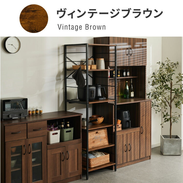 キッチンラック 幅52cm 6段 VOID STACK series レンジ台 レンジボード