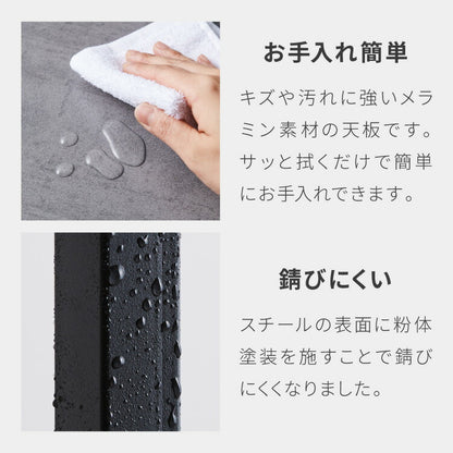 ダブルスライド棚 キャスター付き キッチンカウンター 幅100 VOID STACK series 大型レンジ対応 キッチンラック レンジ台 レンジボード レンジラック キッチン ラック シェルフ キッチン収納(代引不可)