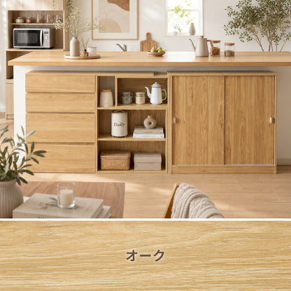 カウンター下収納 連結可能 引戸タイプ 幅90cm UC-SD90 奥行き22cm カウンター 下 引き戸 薄型 カウンター下 カウンター収納 薄型収納 ラック カウンター下 キッチン 収納 食器棚 ラック